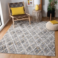 Safavieh Lagoon 515 Rug, Grey/Gold Overhead_Plunge