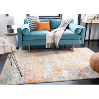 Safavieh Madison 460 Rug Grey/Pink Front_Angled_Right