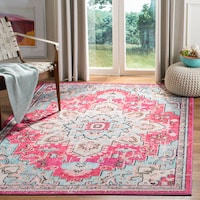 Tapis Safavieh Madison 473, fuchsia/bleu