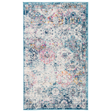 Safavieh Madison 611 Rug, Navy/Teal Front_Flat