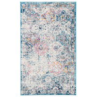 Safavieh Madison 611 Rug, Navy/Teal Front_Flat