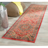 Safavieh Mahal 621 Rug, Navy/Red Front_Angled_Right
