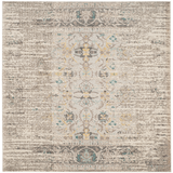 Tapis carré Safavieh Monaco 209, gris/multicolore, 6 pi 7 po x 6 pi 7 po Front_Flat