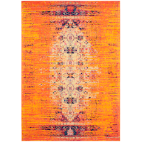 Safavieh Monaco 209 Rug, Orange/Multi
