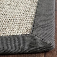 Safavieh Natural Fiber 441 Rug, Marble/Grey Front_Flat