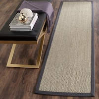 Safavieh Natural Fiber 443 Rug, Marble/Grey Overhead_Plunge