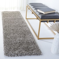 Tapis à poils longs Safavieh Milan, gris Overhead_Plunge