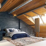 Tapis d'intérieur ECARPET Arizona, crème/gris, choix de tailles Overhead_Plunge