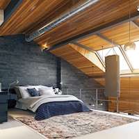 Tapis d'intérieur ECARPET Arizona, crème/gris, choix de tailles Overhead_Plunge