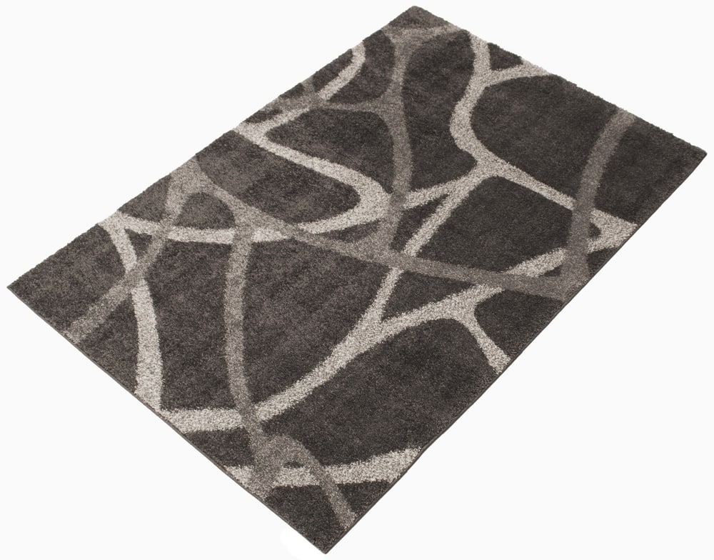 ECARPET Patina Indoor Area Shag Rug Dark Grey Assorted Sizes   Ecarpet Patina Shag Dark Grey 5 3 X7 6  A220f8cd D5c4 4238 8171 14259793d6d6 