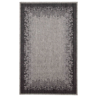 Tapis Edge Ecarpet Gallery, gris, tailles variées Overhead_Flat