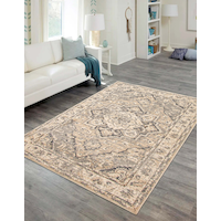 Ecarpet Gallery Priya Rug, Grey, Assorted Sizes Overhead_Plunge