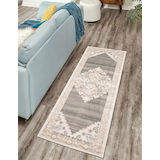 Ecarpet Gallery Addie Rug, Beige, Assorted Sizes Overhead_Plunge