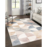 Ecarpet Gallery Bennett Rug, Ivory, Assorted Sizes Overhead_Plunge