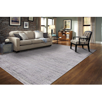 Tapis Brassex Levi, gris/noir, 7 x 9 pi Overhead_Plunge