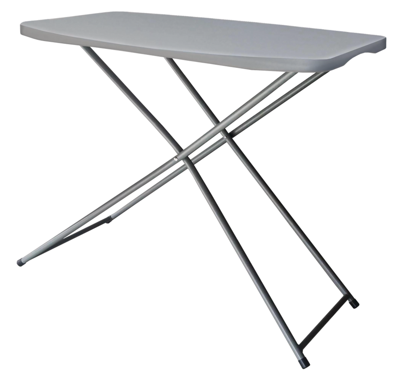 For Living Portable Upholstered & Padded Metal Folding Stool with