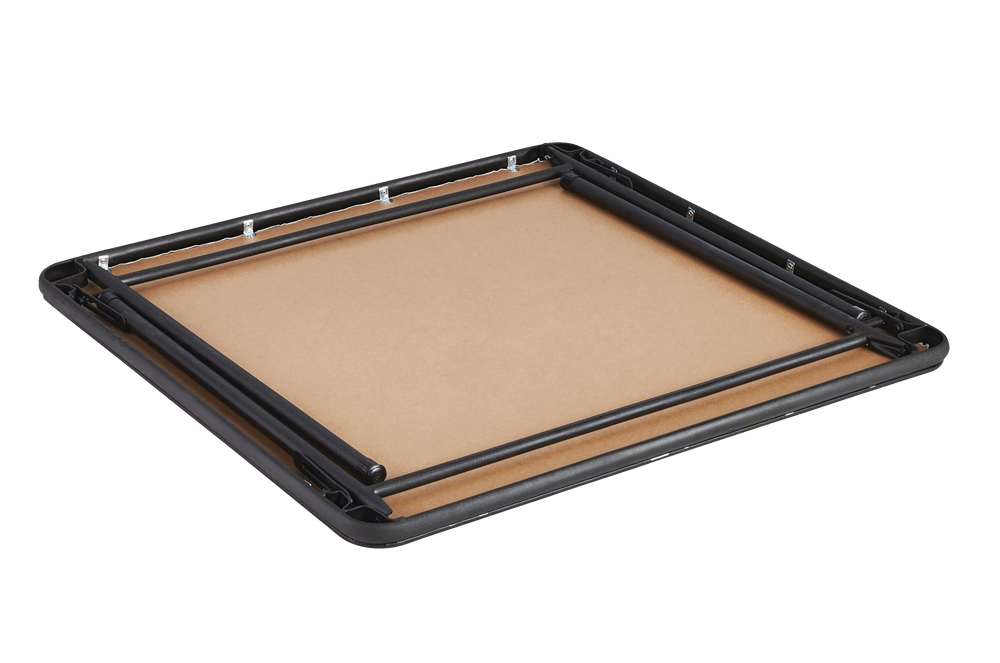 For Living 34in x 34in Portable Vinyl Top Metal Folding Card Game