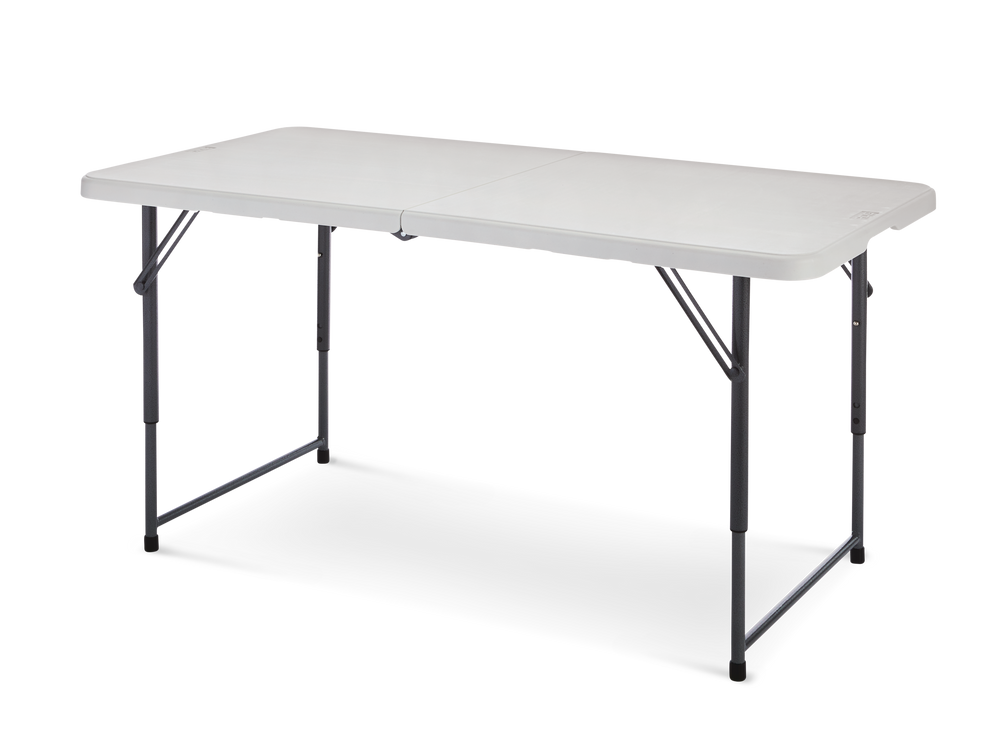 folding table in the living room