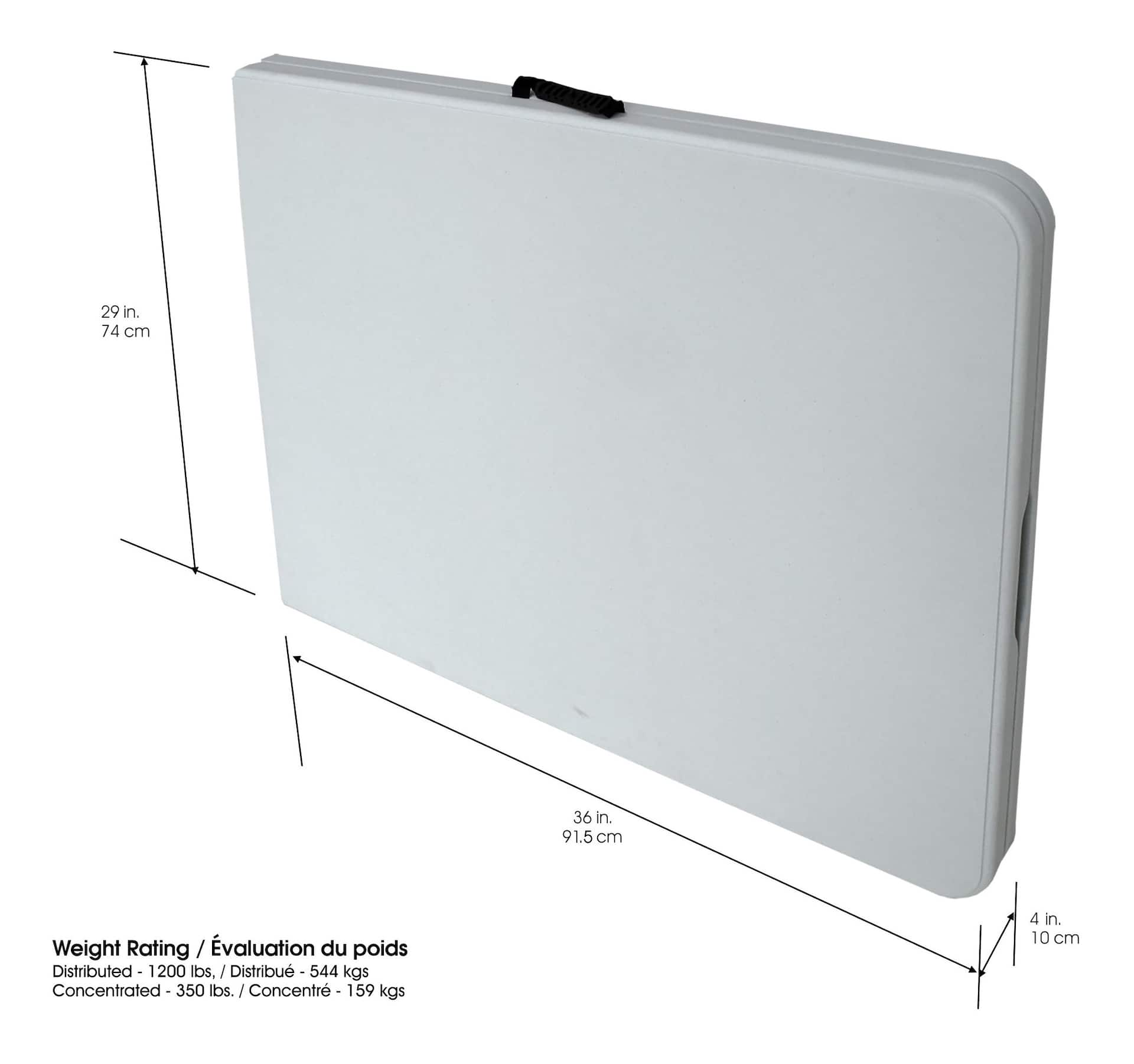 Plastic folding deals table canadian tire