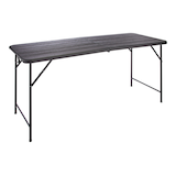 Table pliante imitation bois For Living, 6 pi Front_Three_Fourths_Angled_Right