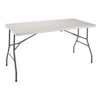Table compacte pliante For Living, bois, 5 pi Front_Angled_Right