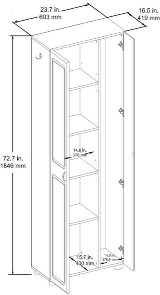 Ironing Board Storage Cabinet, Ironing Board Cabinet Dimensions