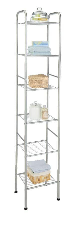 Sauder deals peppercorn etagere