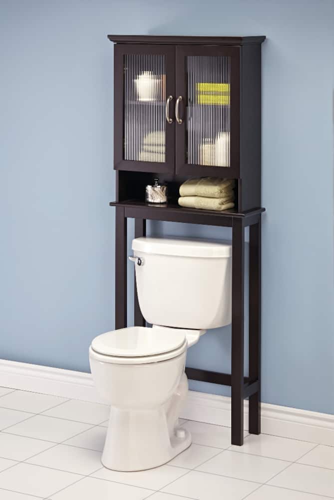 For Living Beacon Hill Over The Toilet, Bathroom Storage Over The Toilet Space Saver Espresso