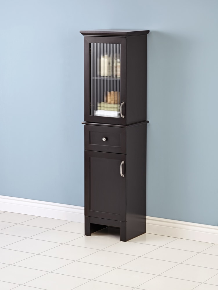 For Living Beacon Hill Bathroom Linen Tower, Espresso Canadian Tire