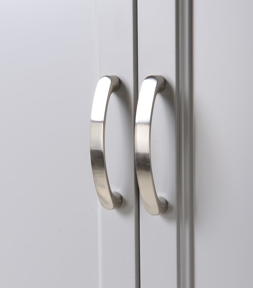 Armoire de rangement compacte pardessus la toilette à 2 portes CANVAS