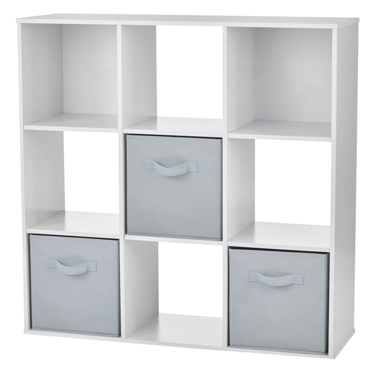 CANVAS Fraser 4-Cube Storage Organizer, Bookcase/Bookshelf, Light