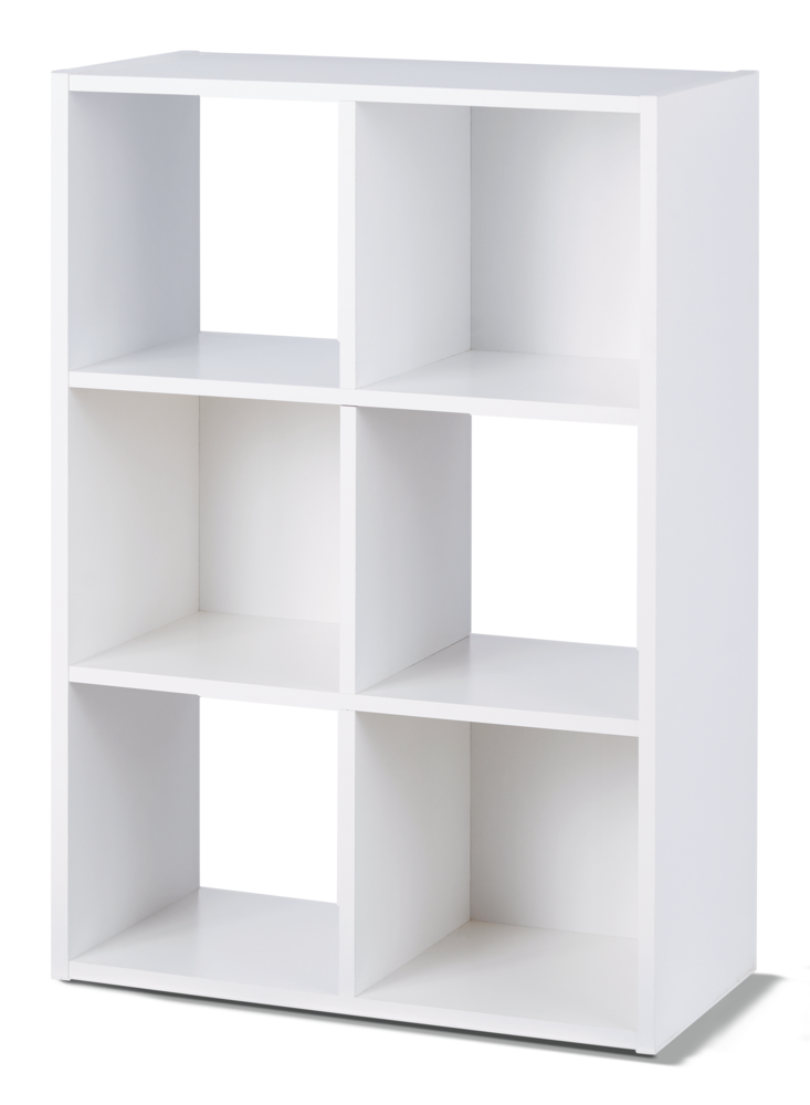 For Living 6 Cube Storage Organizer, Tall Cubes Storage Bookcase Ikea