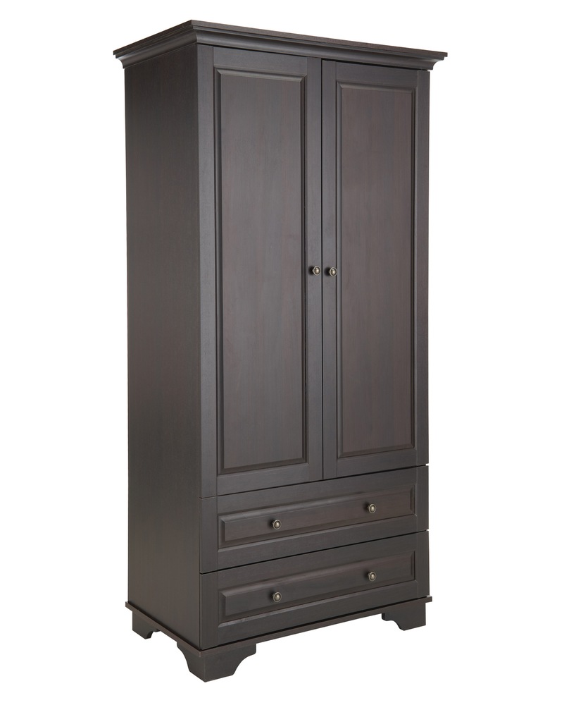 Broyhill 2Door Wardrobe, Espresso Canadian Tire