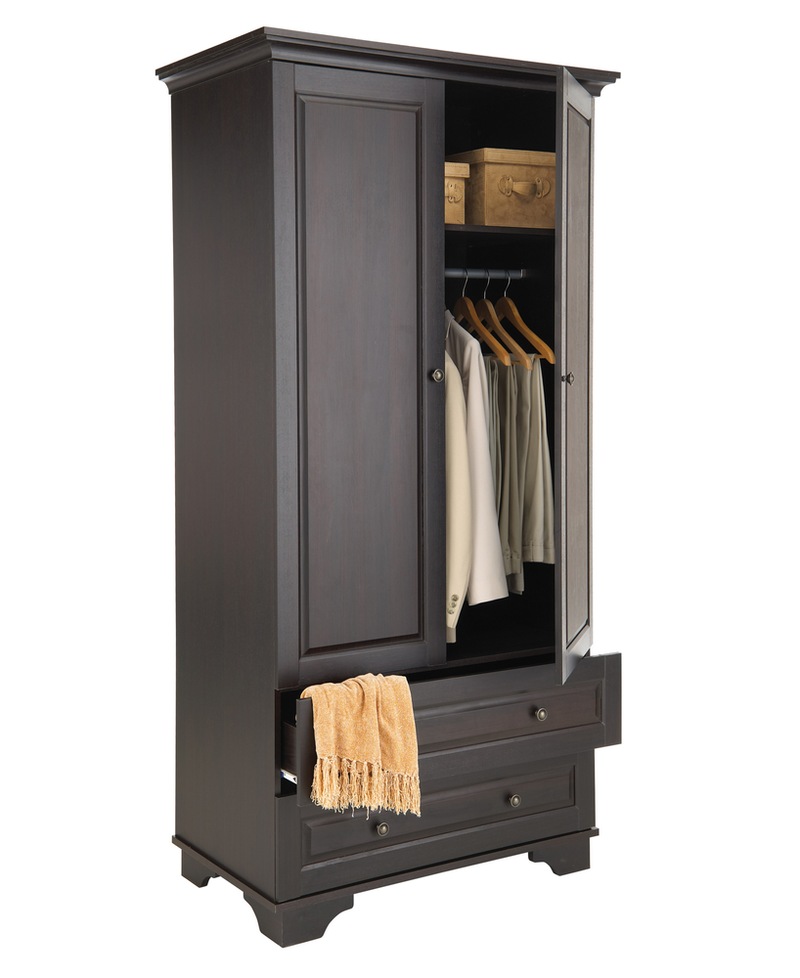 Broyhill 2Door Wardrobe, Espresso Canadian Tire