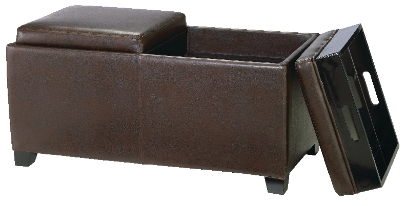 For Living Storage Ottoman Bench With Built In Tray Tables Padded Seat Espresso Brown Canadian Tire For Living Storage Ottoman Bench With, Storage Ottoman Bench With Arms