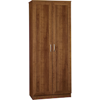 System Build 2-Door Storage Cabinet, Cherry Front_Angled_Right