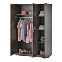 System Build Wardrobe Cabinet Front_Angled_Left
