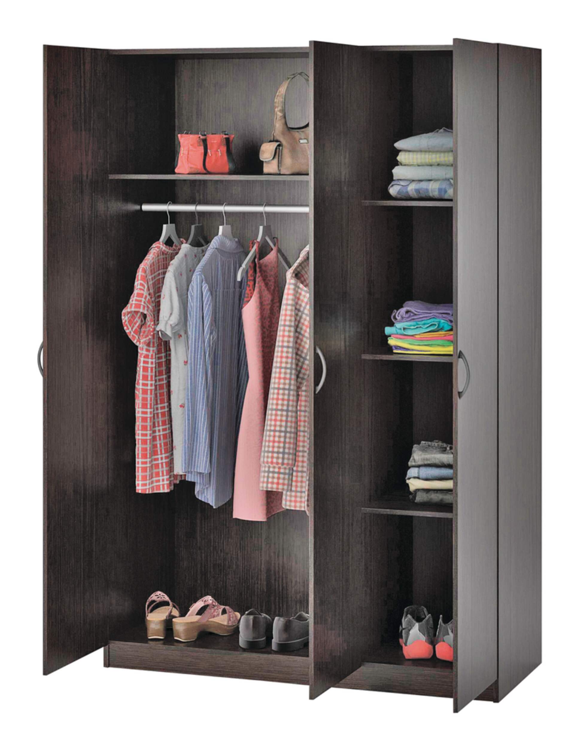 System Build Wardrobe Cabinet Front_Angled_Left