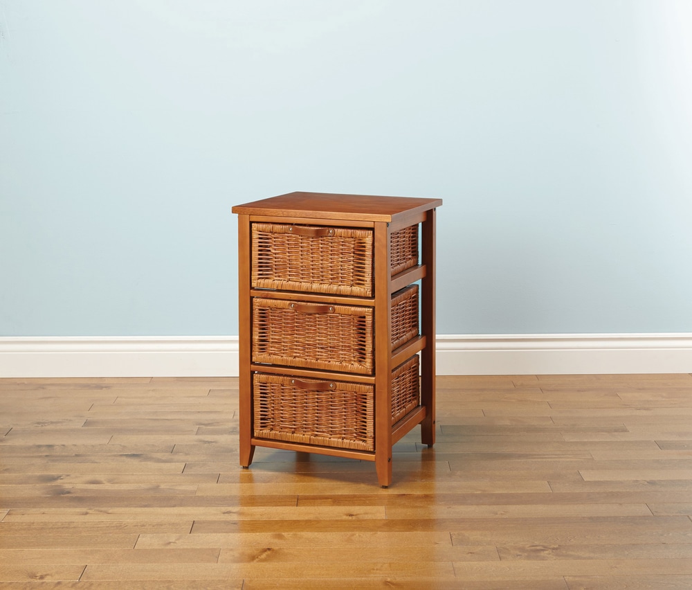 For Living Small Wicker Chest, Honey Canadian Tire