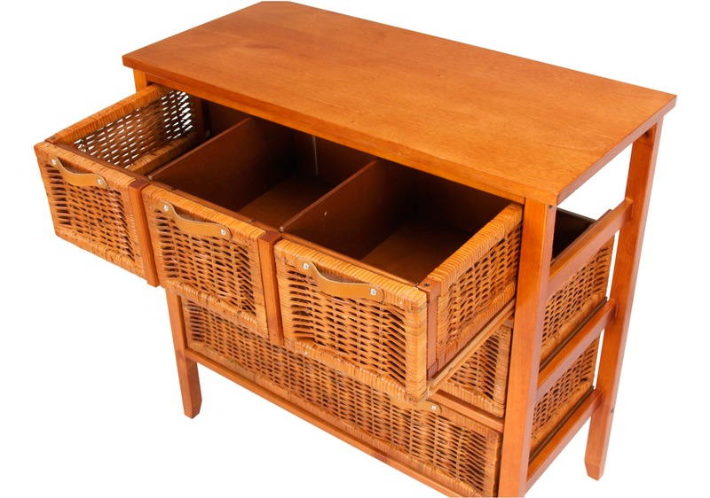 For Living Large Wicker Chest, Honey Canadian Tire