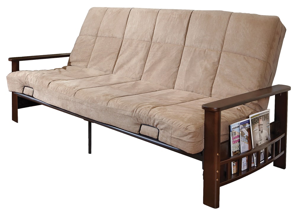 durawood deluxe thick polyurethane futon