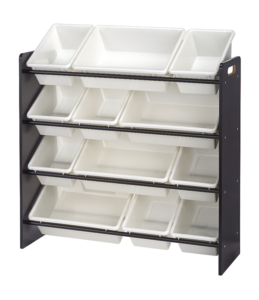 For Living 12Bin Toy & Storage Organizer For Bedroom/Playroom/Mudroom