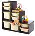 For Living Tiered Bin Storage Front_Angled_Left
