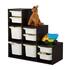 For Living Tiered Bin Storage Front_Angled_Left
