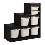 For Living Tiered Bin Storage Front_Angled_Right