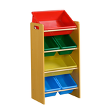 6-Bin Coloured Organizer