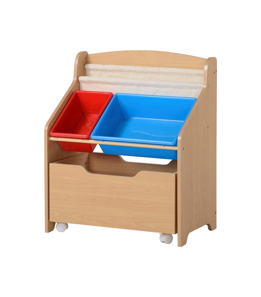 Kids Two Bin Storage Unit with Drawer Canadian Tire