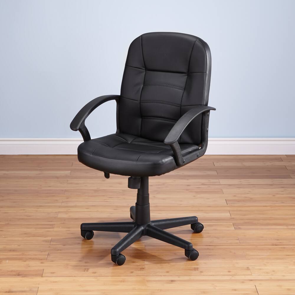 Bonded Leather Mid Back Office Chair 06ec759c 6cd2 41f6 A6c1 2cad0d297c4a 