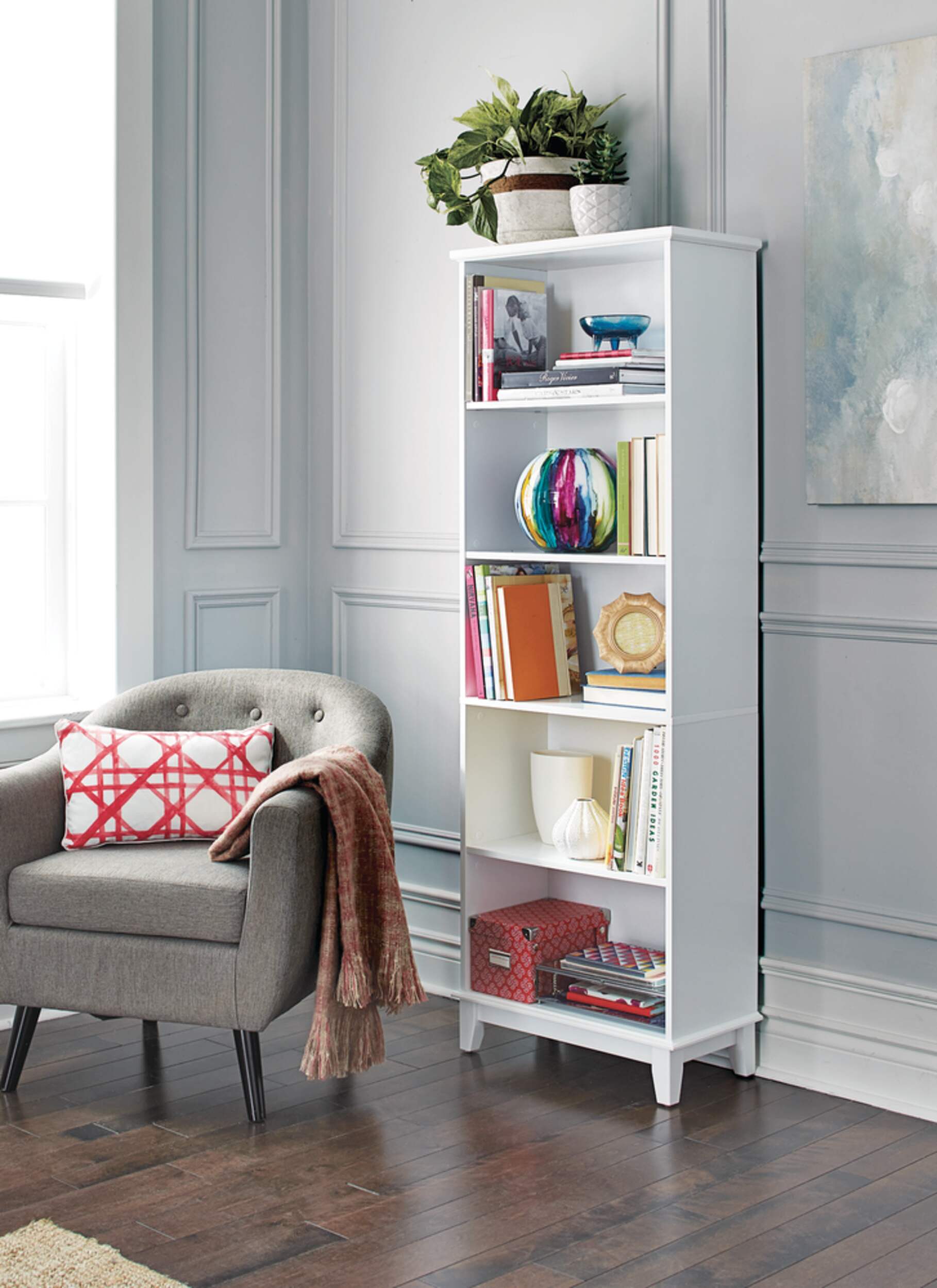 CANVAS Evelyn 5Shelf Bookcase Canadian Tire