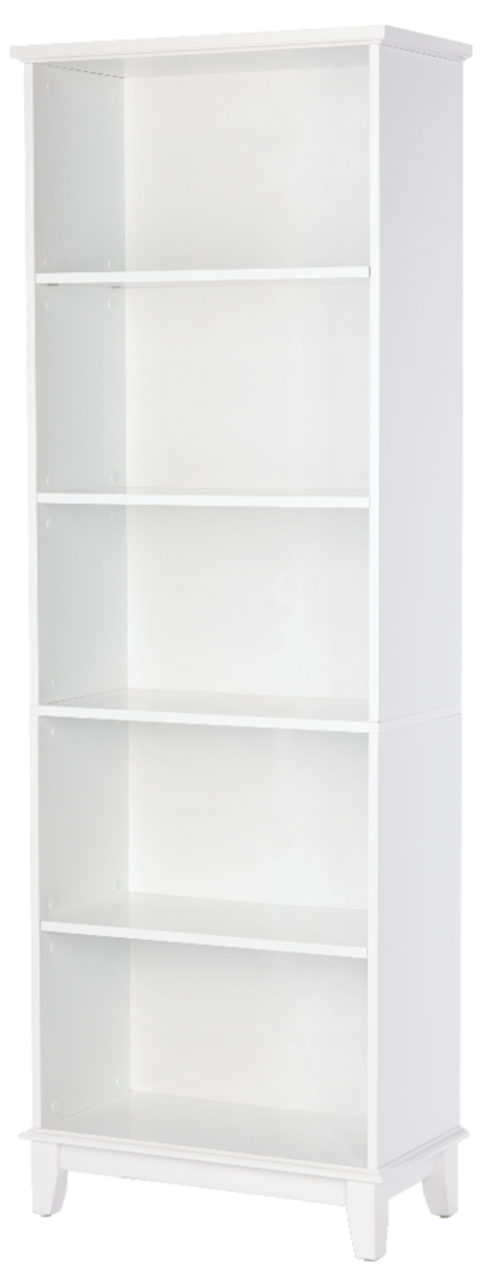 CANVAS Evelyn 5-Shelf Bookcase Front_Angled_Left